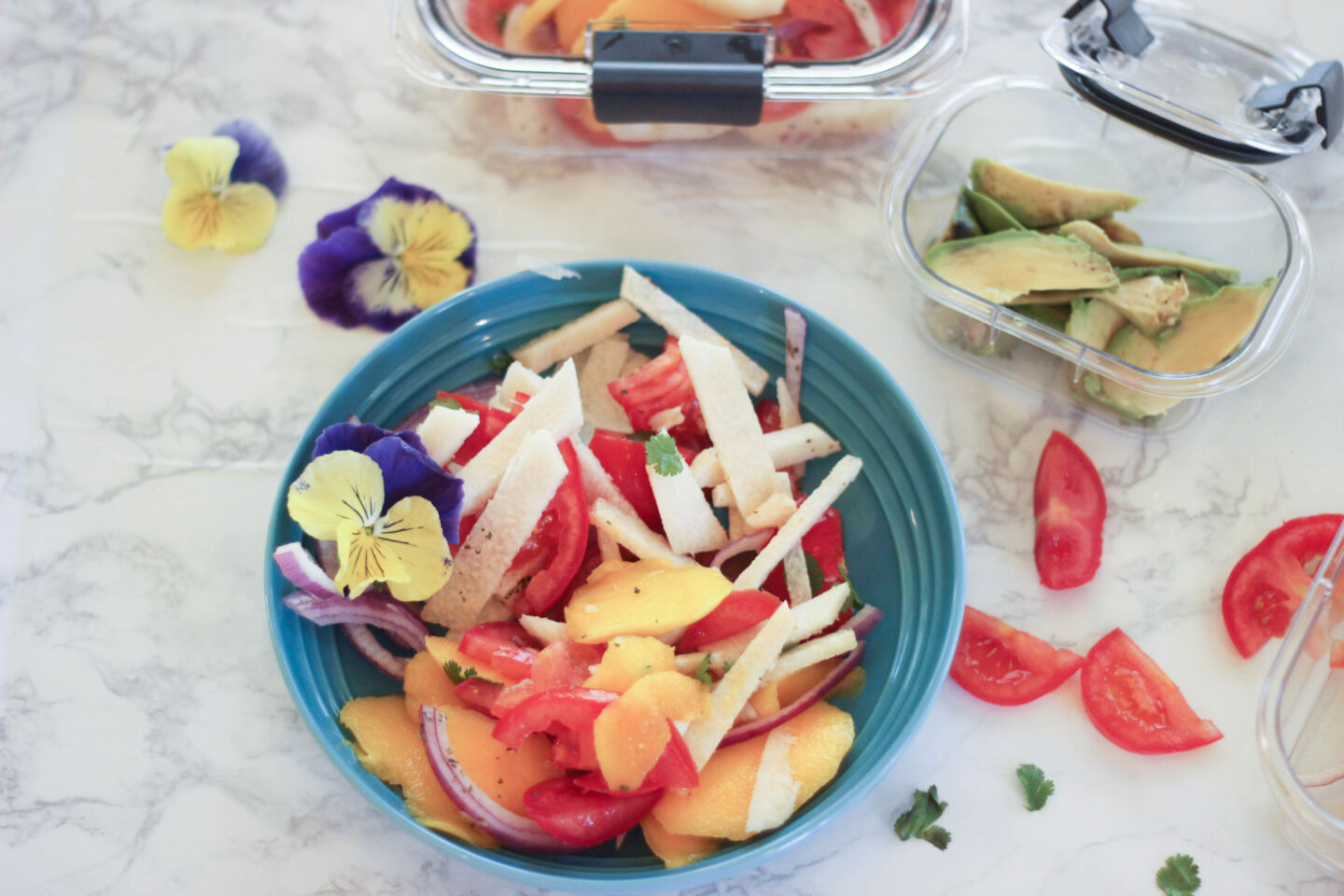 Spicy Mango Summer Salad: A Flavourful Lunch Idea