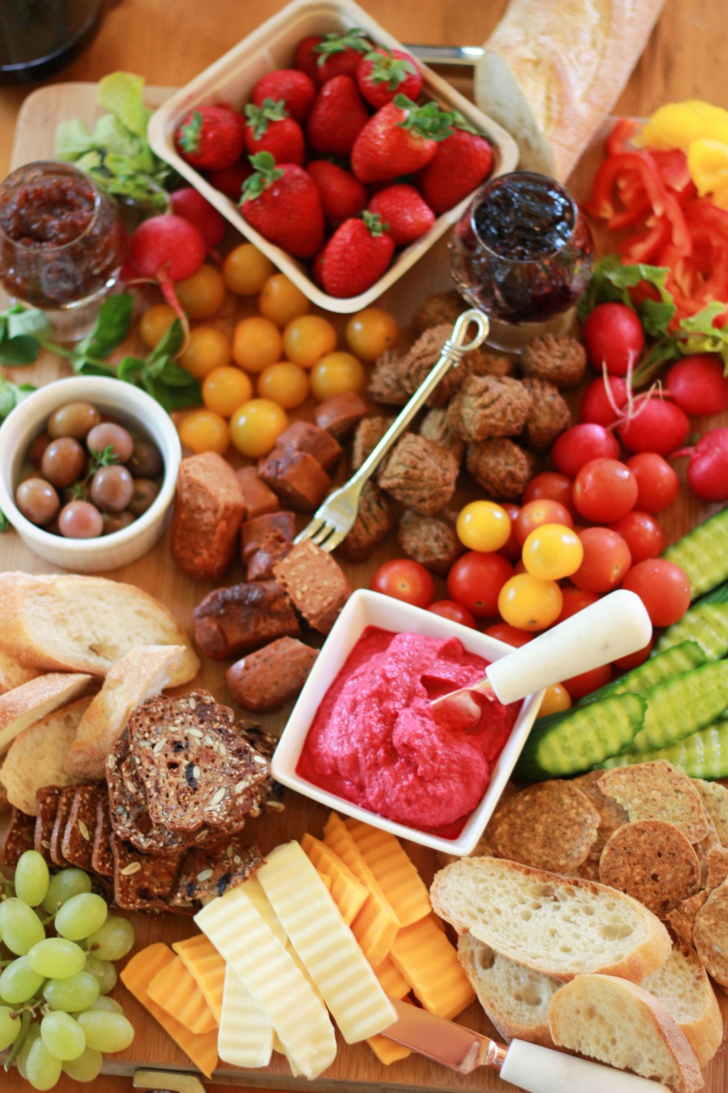 vegan-charcuterie-board-and-wines-to-pair-it-with